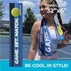 SHAKEitCOOL Original Cooling Towel  Be Cool in Style - Heat Relief, Soft, Lightweight, Sun Protection, Easy Clean - Perfect for Biking, Running, Yoga, Gym, Gardening - Tennis view 2
