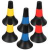 Parliky 6pcs Multi-Color Sports Cones Agility Markers for Soccer Training Football Drills and Outdoor Activities for and Teams view 1