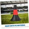 Parliky 6pcs Multi-Color Sports Cones Agility Markers for Soccer Training Football Drills and Outdoor Activities for and Teams view 2