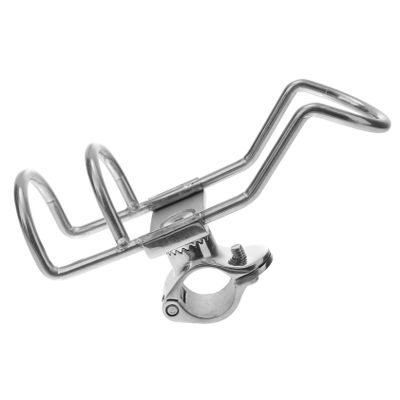 SUPVOX Swivel Fishing Rod Stand Stainless Steel Rod Rack Essential Gear for Anglers Practical