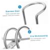SUPVOX Swivel Fishing Rod Stand Stainless Steel Rod Rack Essential Gear for Anglers Practical view 3
