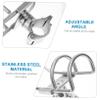 SUPVOX Swivel Fishing Rod Stand Stainless Steel Rod Rack Essential Gear for Anglers Practical view 4