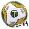 Franklin Sports MLS Portland Timbers Soccer Ball - Official Size 5 - Regulation Size + Weight Soccer Ball for Kids + Adults - Great for Boys + Girls - Air Pump Included view 1