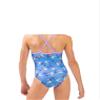 Dolfin Uglies Girls Stargazer Criss-Cross Back One Piece Swimsuit, Size 14, Blue view 3
