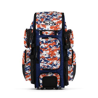 Boombah Rolling Superpack XL Digital Camo PS-9053-3001C23 Royal/Orange