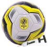 Franklin Sports MLS Nashville FC Soccer Ball - Official Size 5 - Regulation Size + Weight Soccer Ball for Kids + Adults - Great for Boys + Girls - Air Pump Included view 1