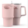 ENCASED Full-Sleeve Silicone Skin for Stanley 40oz Tumbler with Handle | Non-Slip Boot Protector Case | Colors Available (Blush Pink) view 2