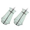balacoo 2pcs Fish Trap Cage with Mesh Lightweight Fishing Net for Easy Storage and Transport for Catching Fish Convenient Drawstring Control to Prevent Escapes view 1