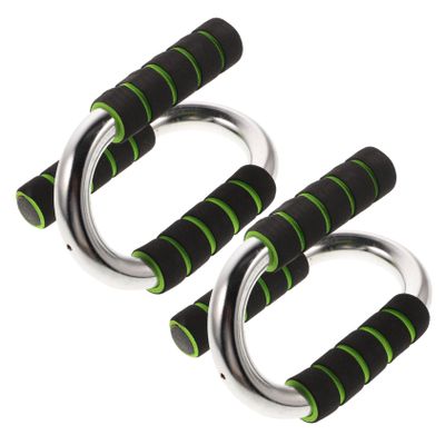 Milisten Chest Workout Equipment Push-up Bar Press-up Hand Grip Strength Training Bars Workout Accessories for Women Stand Random Color