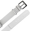 Franklin Sports MLB Adult + Youth Baseball Belt - Belt for Teeball, Baseball + Softball - Boys + Girls Adjustable Size Adult + Youth Belt for Baseball + Softball Pants - 27" to 48" Inch Waist - White view 1