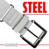 Franklin Sports MLB Adult + Youth Baseball Belt - Belt for Teeball, Baseball + Softball - Boys + Girls Adjustable Size Adult + Youth Belt for Baseball + Softball Pants - 27" to 48" Inch Waist - White view 4