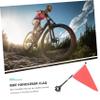 CORHAD Bike Handlebar Flag Kit 3 Pack Kids Bike Safety Flag Cycling Scooter Accessory Kit view 2
