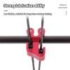 Mitoydoe Archery Cable Slide, Aluminum Compound Bow Cable Slide Archery Bow String Splitter Roller Glide Replacement Bowstring Separator Arrow Pulley Black view 4