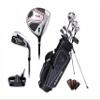 Aspire XD-1 Complete Teen Golf Club Set - Youth Golf Clubs Ages 13-16 for Boys & Girls - Right Handed Junior Golfing Set with Driver, Hybrid, Irons, Putter, Stand Bag & 3 Headcovers - Black view 1