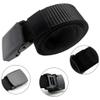 JacobsParts Heavy Duty Tactical Military Style Belt, Hypoallergenic Plastic Buckle, Blue view 2