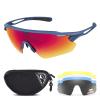 Cycling Glasses, TR90 Unbreakable Frame Polarized Anti-UV400 Sports Sunglasses view 1