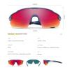 Cycling Glasses, TR90 Unbreakable Frame Polarized Anti-UV400 Sports Sunglasses view 4