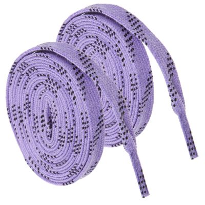 CORHAD Waxed Hockey Laces Flat Shoelaces for Adults No Tie Skate Laces Ice Skating Shoelaces