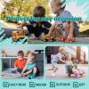 HYCLES Non-Slip Toddler Socks, Cartoon Dinosaur Animal Boy Grip Socks for 5-7 Years Kids Baby view 2