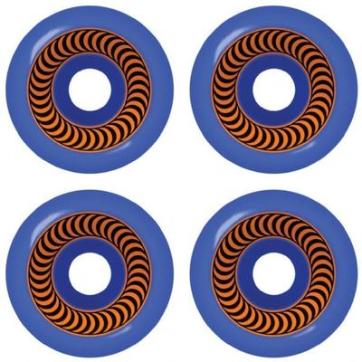Spitfire Wheels Formula Four OG Classic Blue/Orange Skateboard Wheels - 54mm 99a (Set of 4)