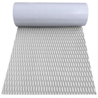 Hjdeck Boat Flooring EVA Foam Boat Decking Sheet Self-Adhesive 94.5"x45.2" Foam Boat Flooring Marine Carpet Small Diamond Marine Flooring for Boats Yacht Kayak Motorboat Ramp RV Flooring Golf Cart
