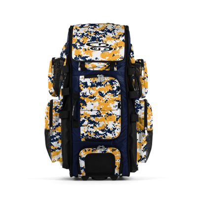 Boombah Rolling Superpack XL Digital Camo PS-9053-3001C23 Navy/Gold