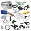 CWTD Full Set Brushless Motor Kit Include 72V 3000W Brushless Motor Controller LCD Display Throttle Grip with Key Switch 3-Speed Toggle Switch Forward/Reverse Switch for E-Bike Scooter Go Kart view 1