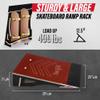 Yes4All Single-Piece Skateboard Ramp, Bike Ramp, Skate Ramp - Design for Beginners, More Durable, Safe, Capacity 220Lbs view 2
