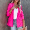 Tazeap Women's Casual Open Front Blazers Long Sleeve Work Office Suit Jackets with Pockets Solid Color Business Coat view 2