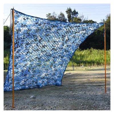 RZZYYDS Camo NettingBlue Camouflage netcamo netCamouflage Netting Military SurplusSimple Installation, Multiple Sizes (Size : 1.5x10m(4.9ftx32.8ft))