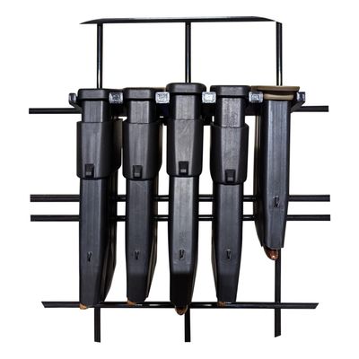 Hammy3DPrints Mount for FN 509 Series Mags - Gridwall | Magazine Holder Storage Rack (5 Mag)