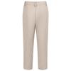 Boys Dress Pants Size 10 Formal Tuxedo School Uniform Pull On Husky Pants for Wedding Big Kids Light Champagne Slacks Trousers view 4