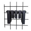 Hammy3DPrints Mount for AICS Pmag Short Action 308/762/6.5 Mags - Gridwall | Magazine Holder Storage Rack (5 Mag) view 1