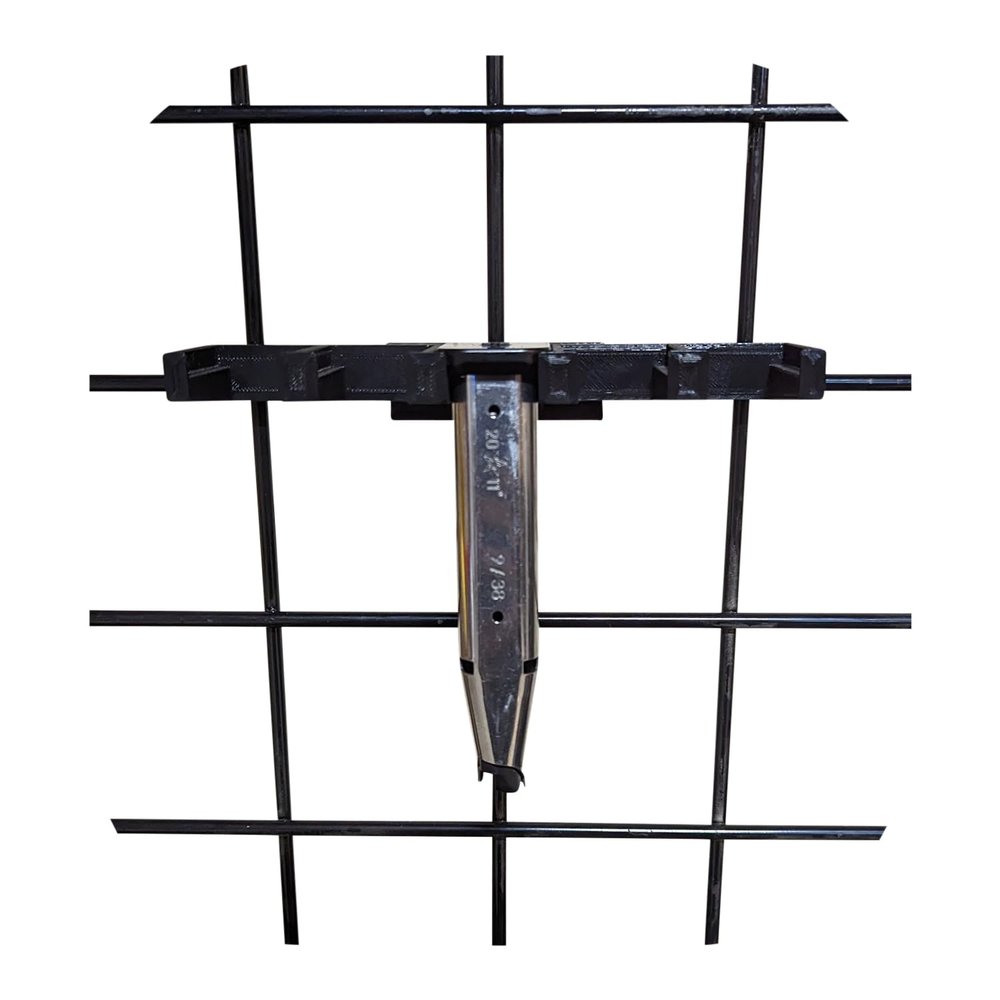Hammy3DPrints Mount for 2011 Mags - Gridwall | Magazine Holder Storage Rack (2 Mag)