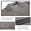 ZSJR Fall Outfits for Men - 2 Piece Corduroy Casual Suit With Shorts - Regular Fit Two Piece SweatSuits Sets - Gray S view 4