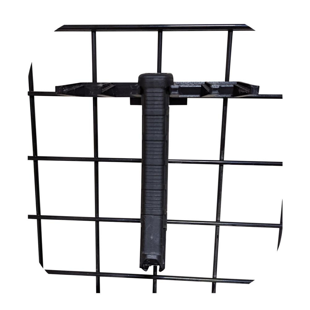 Hammy3DPrints Mount for 545 AK Mags - Gridwall | Magazine Holder Storage Rack (4 Mag)