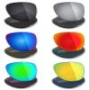 Mryok 6 Pairs Polarized Replacement Lenses for Oakley Elmont L Sunglass - Stealth Black/Fire Red/Ice Blue/Silver Titanium/Emerald Green/24K Gold view 1