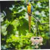 BESPORTBLE Parrot Toy Molar Feeder Interactive Hanging Bowl Bird Feeder Toy for Parrots Parakeets Cockatiels Random Color view 2