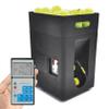 NYMFEA 50-Ball Mobile-Operated Tennis Trainer Smart Tennis Machine, Automatic Tennis Ball Launcher, Multiple Serving Routes, Adjustable Launching Angle, Speed, Rotation Frequency view 1