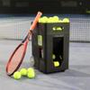 NYMFEA 50-Ball Mobile-Operated Tennis Trainer Smart Tennis Machine, Automatic Tennis Ball Launcher, Multiple Serving Routes, Adjustable Launching Angle, Speed, Rotation Frequency view 2