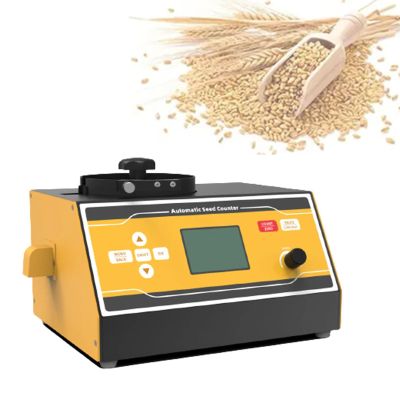 Ostreemaner Automatic Grain Counting Machine, Microcomputer Automatic Counter, Adjustable Speed, Led Display, Suitable for Grain Seeds of Various Shapes