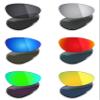 Mryok 6 Pairs Polarized Replacement Lenses for Oakley Scar Sunglass - Stealth Black/Fire Red/Ice Blue/Silver Titanium/Emerald Green/24K Gold