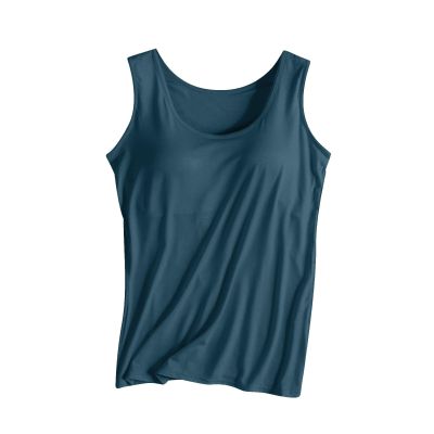 2024 Tank Tops for Women Built in Bra Loose Fit Workout Tops Sleeveless Summer Shirts Trendy Camis Fashion Camisole