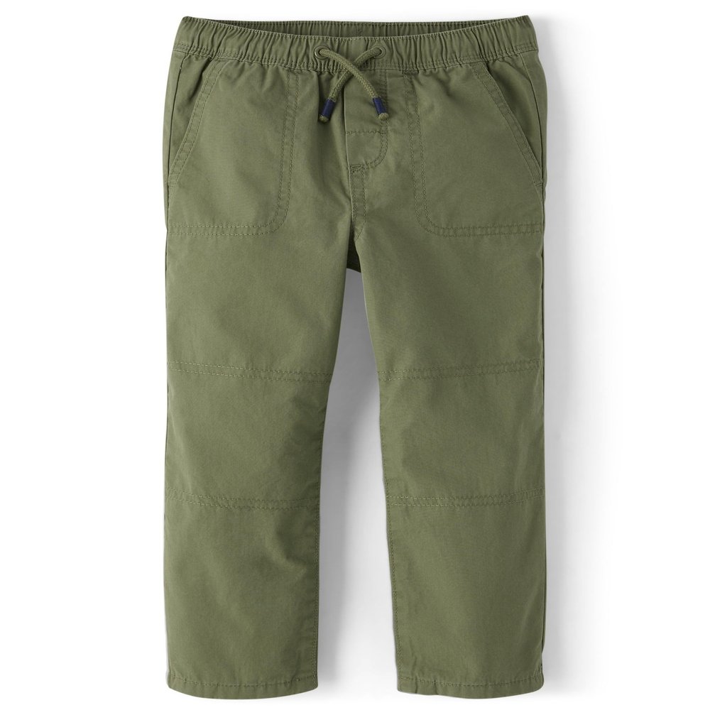 Gymboree and Toddler Pull on Jogger Pants,Sage Green,7