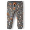 Gymboree and Toddler Fleece Jogger Sweatpants,Gray Skeletons,4T view 1