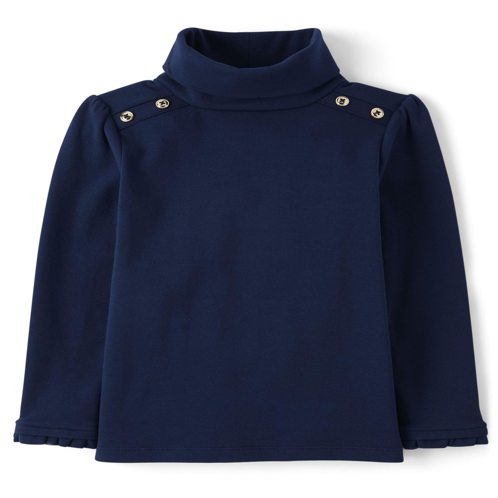 Gymboree,and Toddler Long Sleeve Turtleneck Shirts,Dark Blue,8