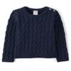 Gymboree,and Toddler Long Sleeve Cable Knit Sweaters,Dark Blue,6 view 1