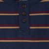 Gymboree,and Toddler Short Sleeve Henley T-Shirt,Tidal Striped,4T view 3