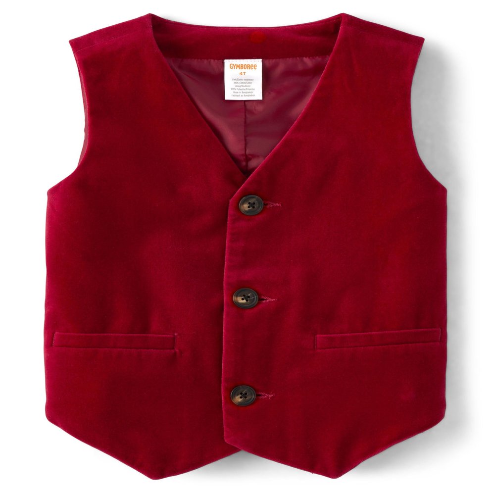 Gymboree,And Toddler Dressy Vests and Blazers,Red,12