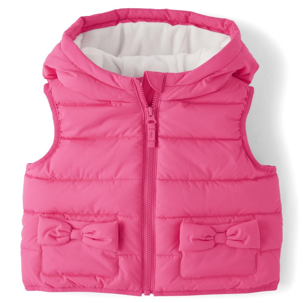 Gymboree,and Toddler Puffer Vest,Pink,6
